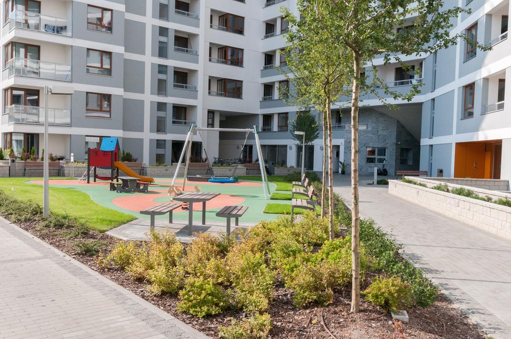 Pop Art Apartments Warschau Exterior foto